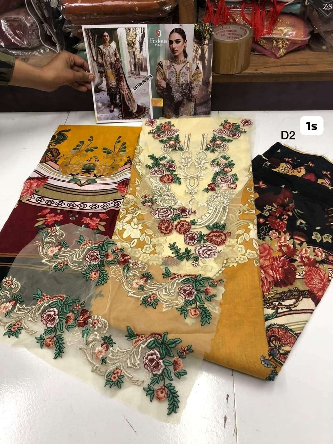 Premium Cotton Suits Open Pic by Deepsy